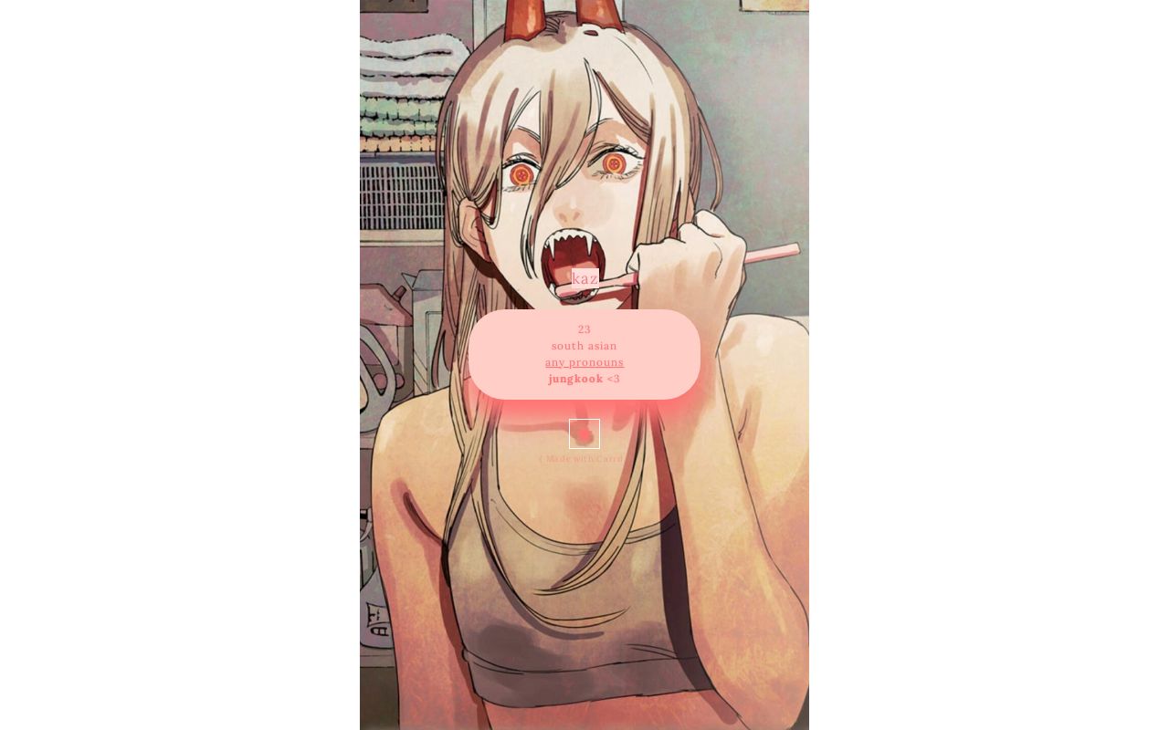 Carrd profile picture for @tenets